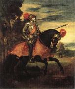 Titian Equestrian Portrait of Charles V china oil painting artist