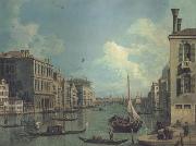 Canaletto Il Canal Grande da campo S Vio (mk21) painting