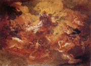 Baciccio The Apotheosis of St Ignatius oil on canvas