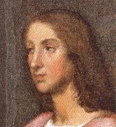 Raphael Self-Portrait painting