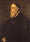 Titian Self-Portrait painting