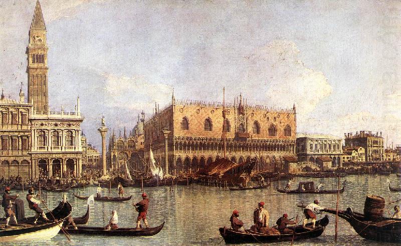 Palazzo Ducale and the Piazza di San Marco, Canaletto