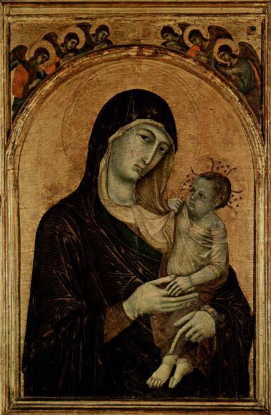 Madonna with Child., Duccio