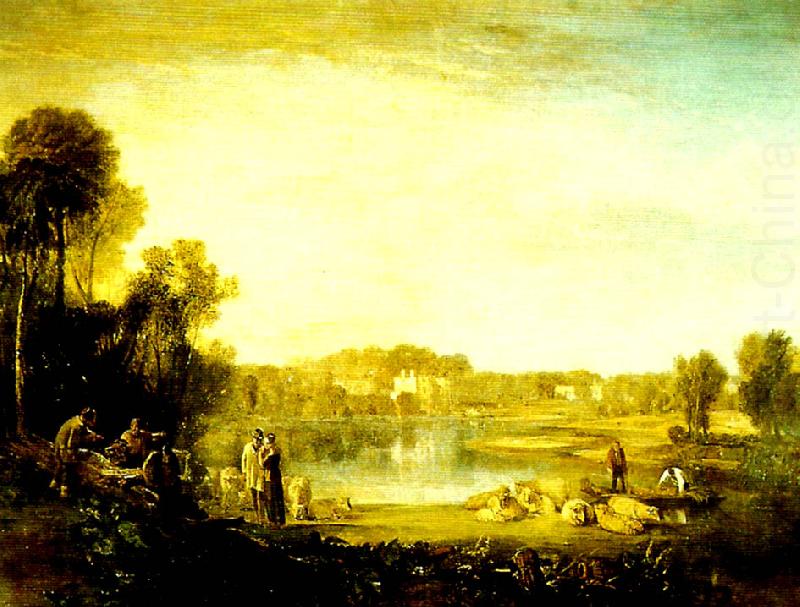 pope's villa at twickenham, J.M.W.Turner