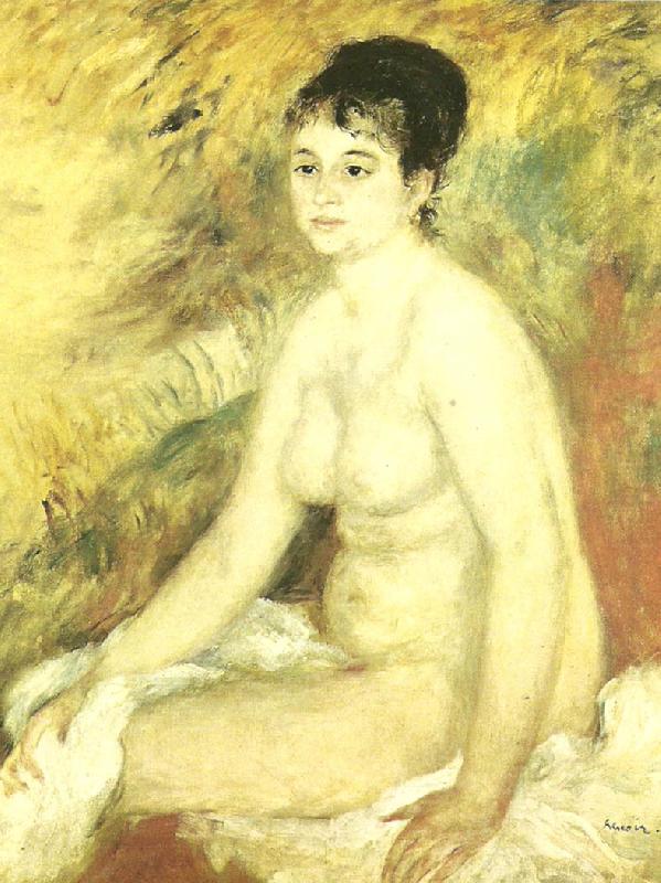 efter badet, renoir