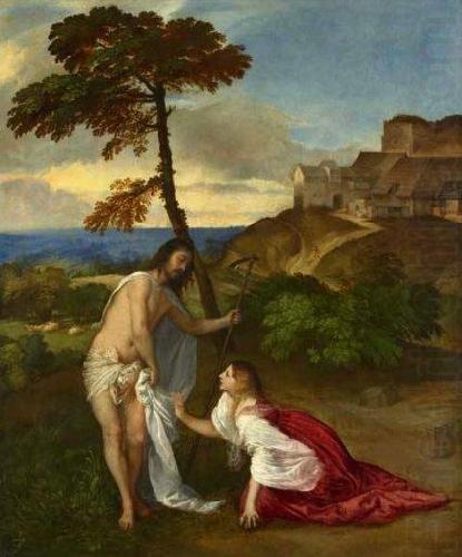 Noli me tangere, Titian