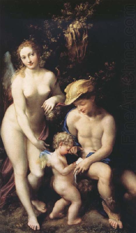 The Education of Cupid, Correggio